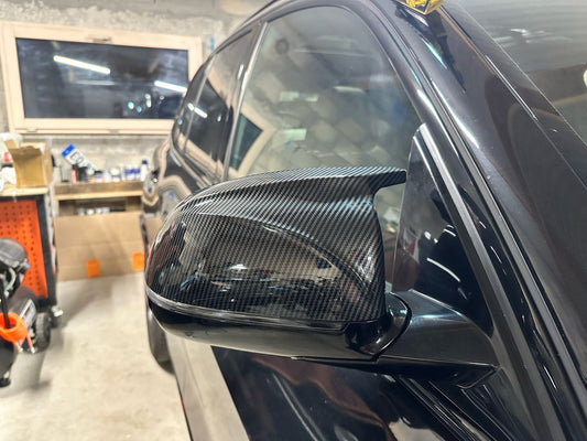 BMW M Carbon-look Mirror Caps for BMW X3 G01 - 2018 to 2023
