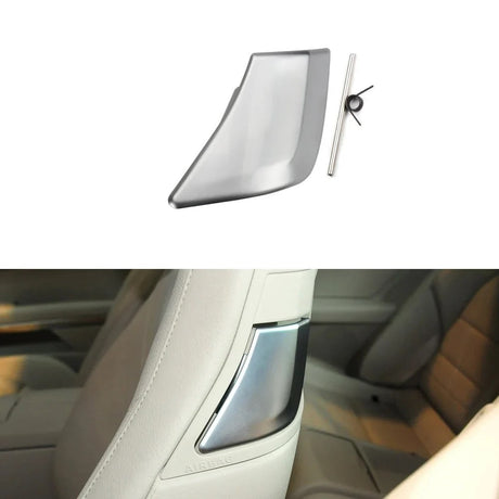Chrome Front Seats Handles For Mercedes C-Class Coupe W204 E-Class W207 Euro Premium Parts Matte Chrome - Left Side