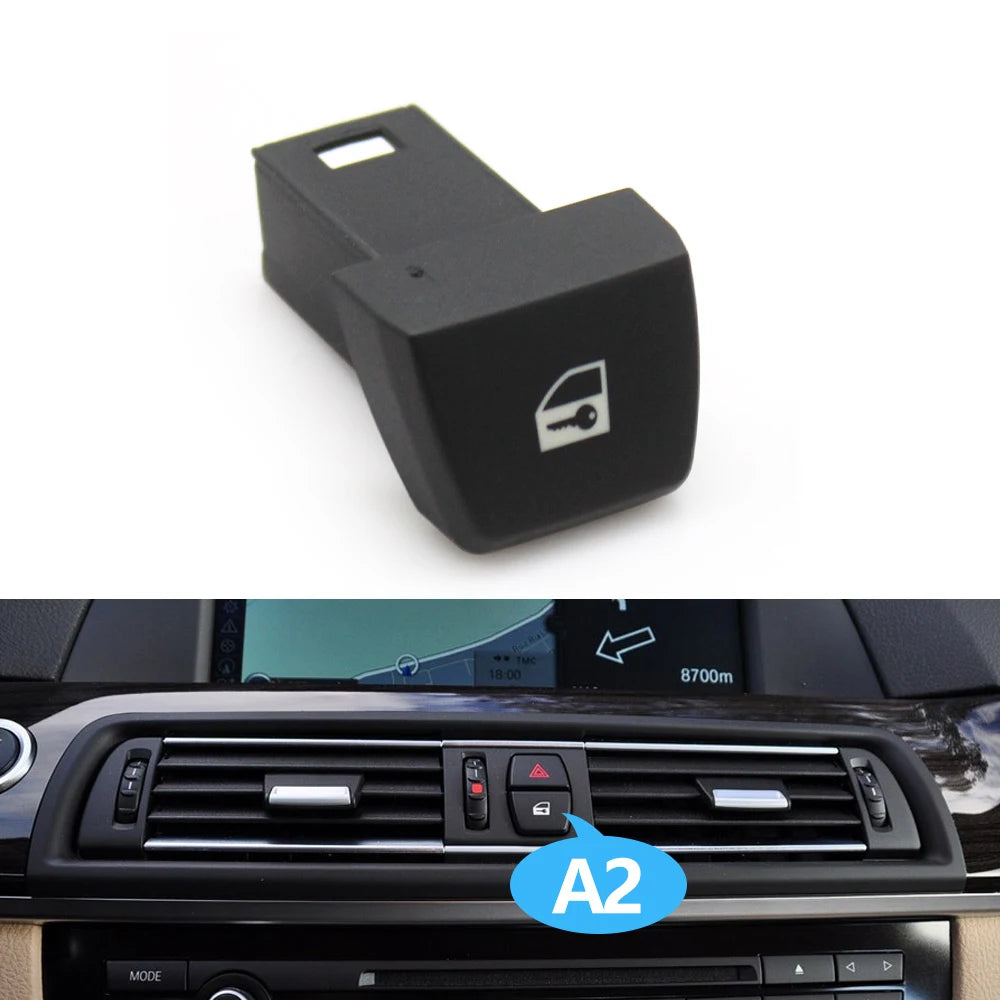 Lock/Unlock & Warning Replacement Buttons For BMW X3 F25 - 2010 to 2017