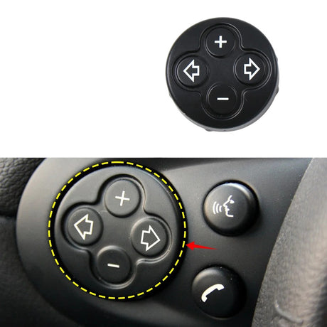 Multifunction Steering Wheel Buttons and Knobs for Mini Cooper R55 R56 R57 R58 R59 R60 - 2007 to 2021 Euro Premium Parts Left - Model A