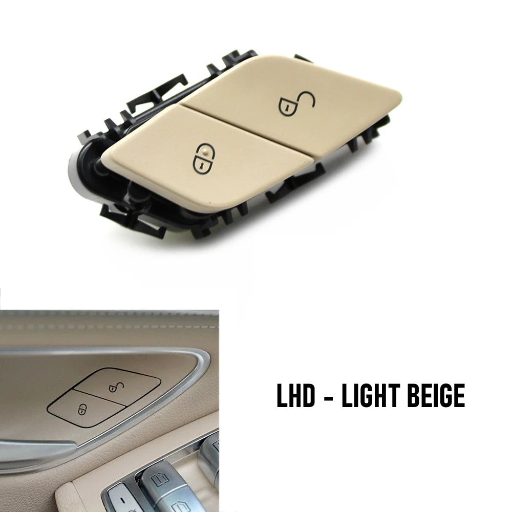 Driver door Lock/Unlock buttons for Mercedes C-Class W205 (2014 - 2021)