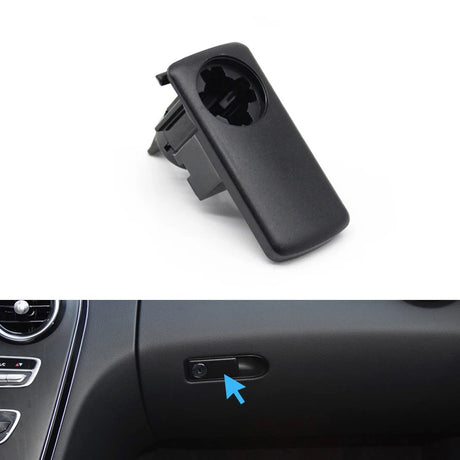 Glovebox Replacement Button Lock For Mercedes GLC-Class W253 - 2015 to 2021 Euro Premium Parts Black