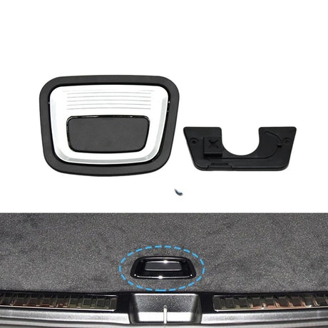 Replacement Carpet Trunk Handle for Mercedes C-Class W205 - 2014 to 2021 Mercedes > Replacement Trims Euro Premium Parts Black & Chrome