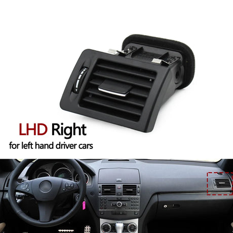 Replacement Air Vents For Mercedes C-Class W204 - 2007 to 2014 Euro Premium Parts Right Air Vent - For Left-Hand Drive Cars
