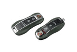 Leather Porsche Key Case – Protective Key Fob Cover For Porsche Cayenne Panamera Macan 911 Cayman Boxster Key Cases Euro Premium Parts