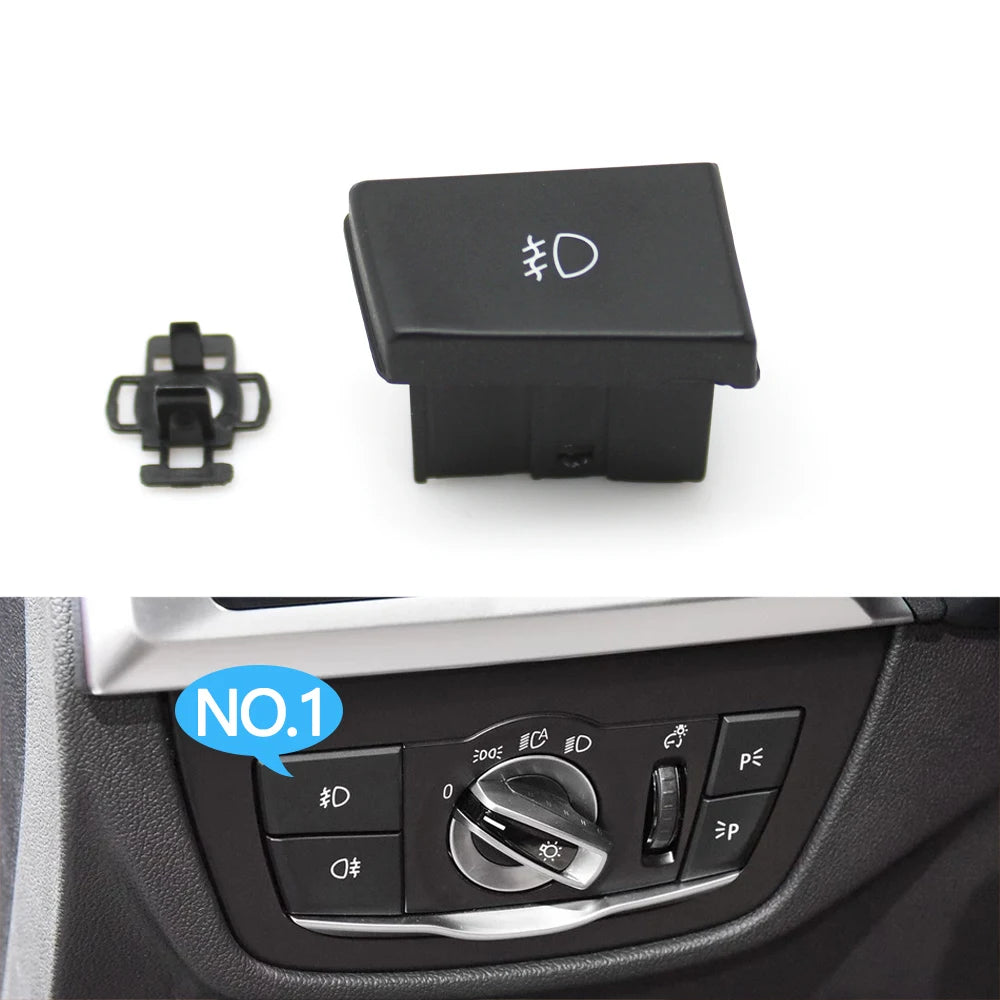 Headlight switch control panel repair kit for BMW X4 G02 - 2018 to 2025