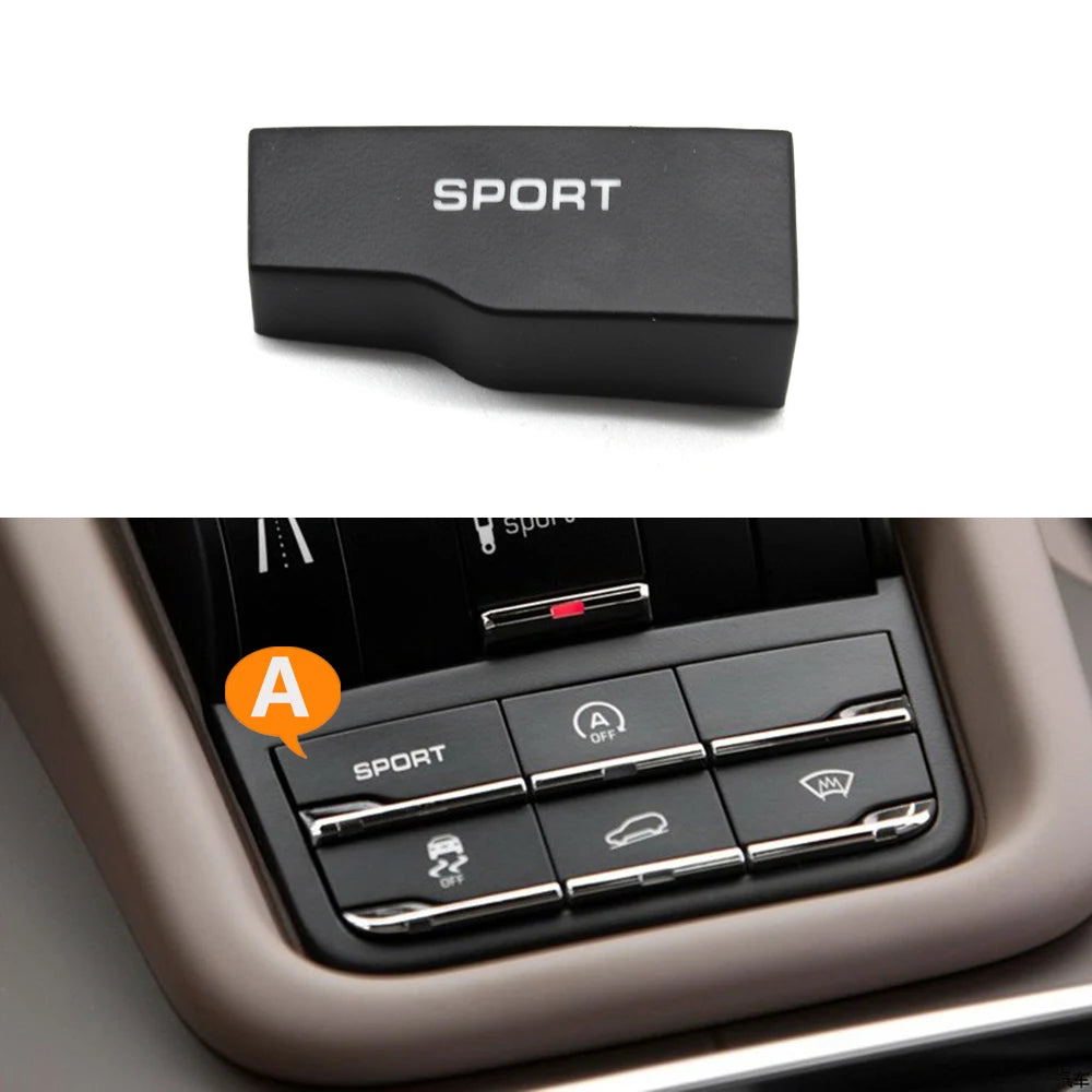 Center Console Replacement Buttons for Porsche Cayenne - 2010 to 2018