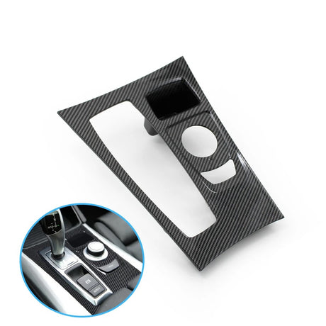Center Console Shifter Trim Cover For BMW X6 E71 - 2008 to 2014