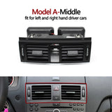 Replacement Air Vents For Mercedes C-Class W204 - 2007 to 2014 Euro Premium Parts Middle Air Vent - Model A (LHD & RHD Cars)