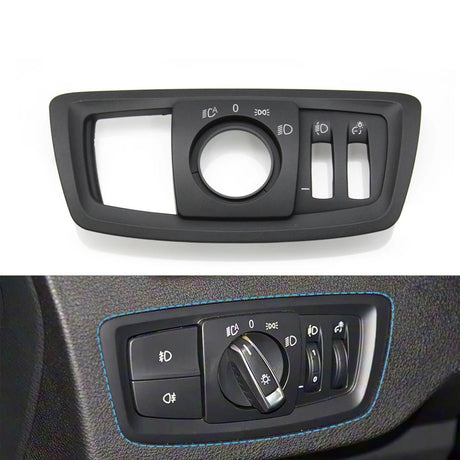 Headlight switch control panel repair kit for BMW 3 Series E90 E92 - 2006 to 2012 BMW > Replacement Trims Euro Premium Parts Switch Cover Panel Model B (x1)