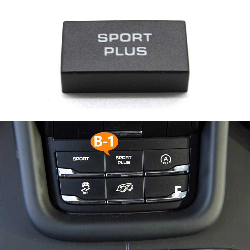 Center Console Replacement Buttons for Porsche Cayenne - 2010 to 2018