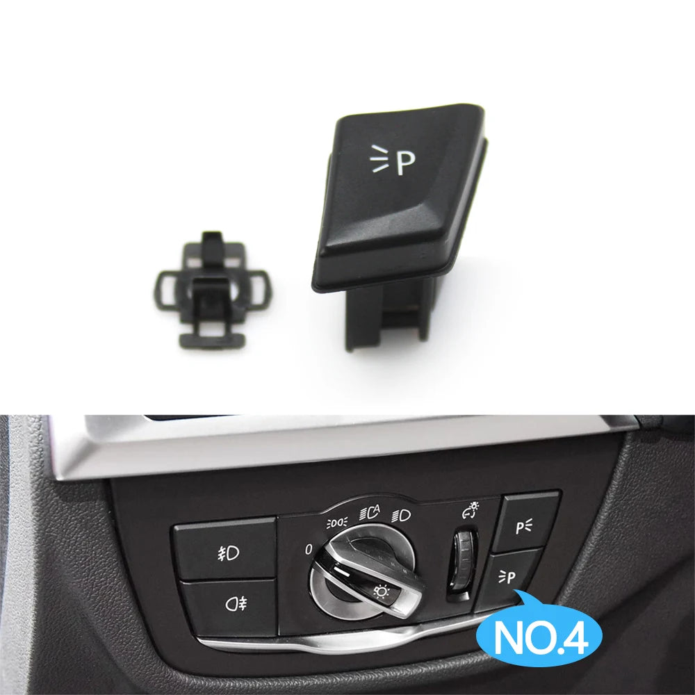 Headlight switch control panel repair kit for BMW X4 G02 - 2018 to 2025