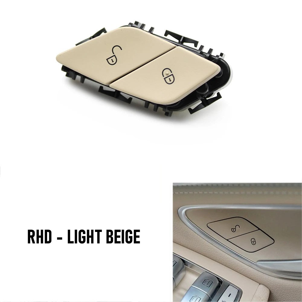 Driver door Lock/Unlock buttons for Mercedes C-Class W205 (2014 - 2021)