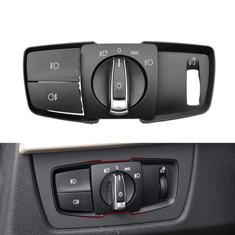 Headlight switch control panel repair kit for BMW 3 Series E90 E92 - 2006 to 2012 BMW > Replacement Trims Euro Premium Parts Switch Cover Complete Set Model A (x4)