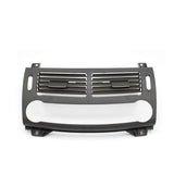 Replacement Air Vents For Mercedes E-Class W211 - 2003 to 2009 Euro Premium Parts Gray Middle Front Air Vent