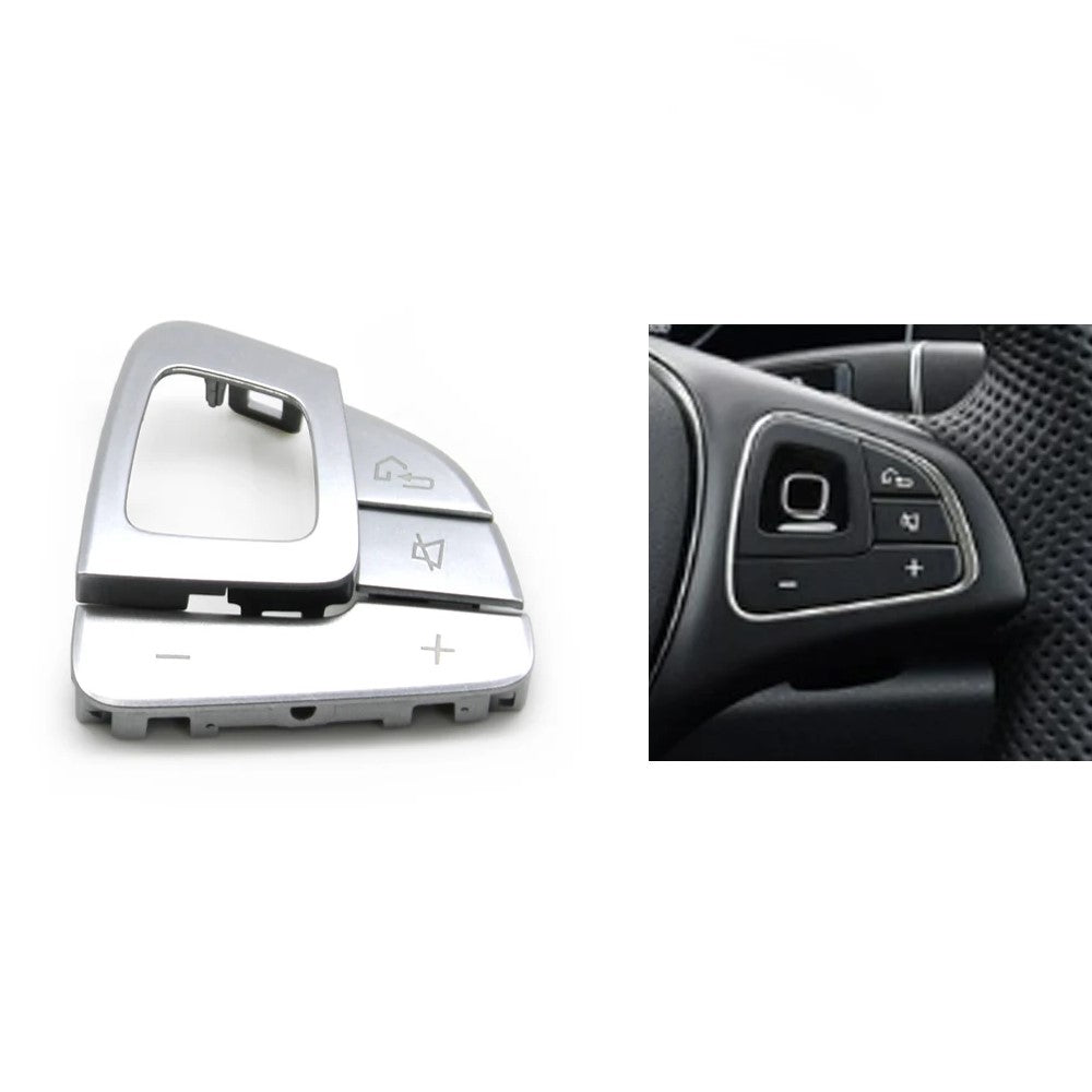 Mercedes-Benz E-Class W213 Multifunction steering wheel buttons replacement (2016 - 2023)