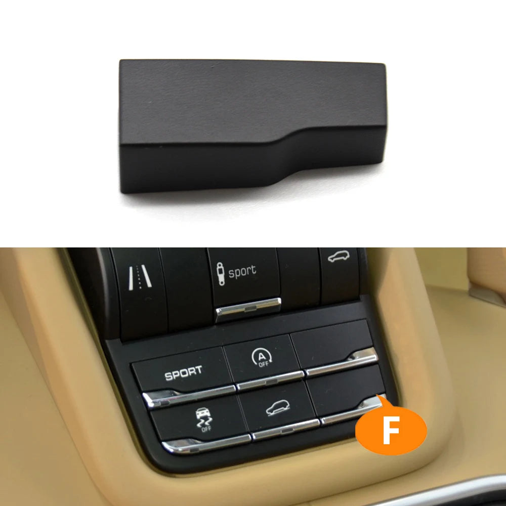 Center Console Replacement Buttons for Porsche Cayenne - 2010 to 2018