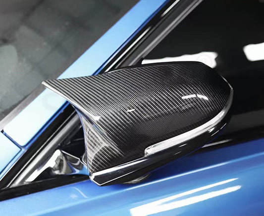 M2 Competition-look Carbon Fiber Mirror Caps for BMW 2 Series F22 (2013 to 2021)