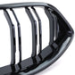 Black front kidney grilles M8 Competition-look for BMW 8 Series and M8 G14 G15 G16 (2018 to 2024)