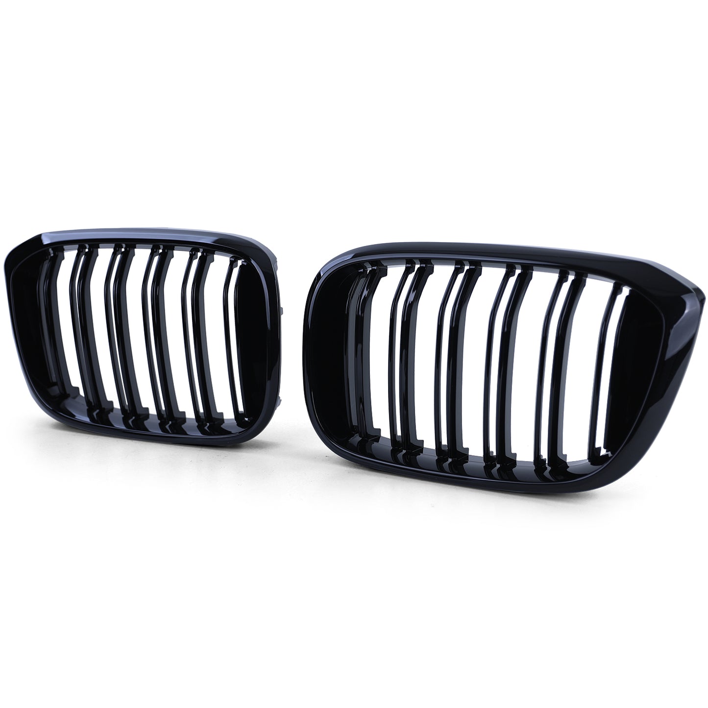 BMW X4 G02 black front grilles set (2018 to 2022)