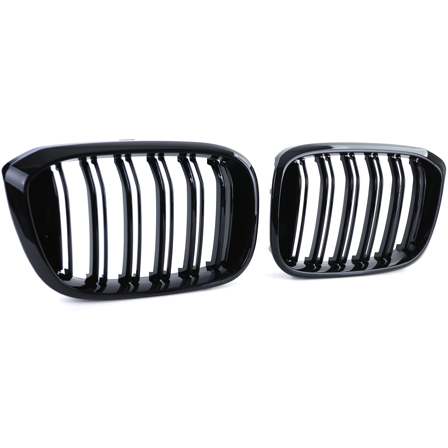 BMW X4 G02 black front grilles set (2018 to 2022)