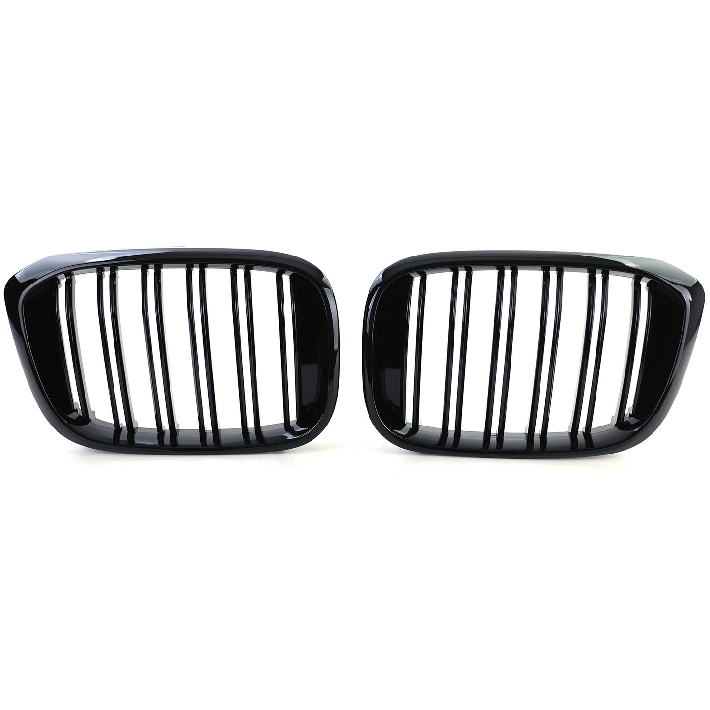 BMW X4 G02 black front grilles set (2018 to 2022)