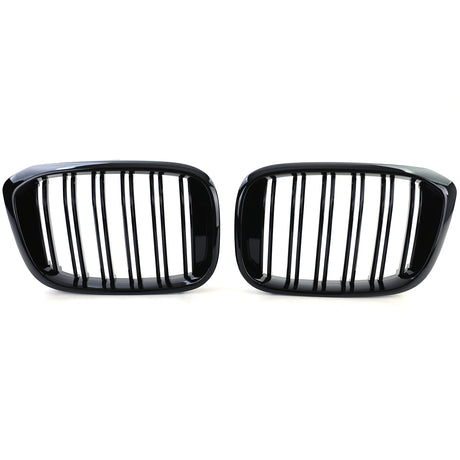 BMW X4 G02 black front grilles set (2018 to 2022) BMW Euro Premium Parts