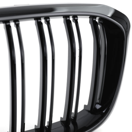 BMW X4 G02 black front grilles set (2018 to 2022) BMW Euro Premium Parts