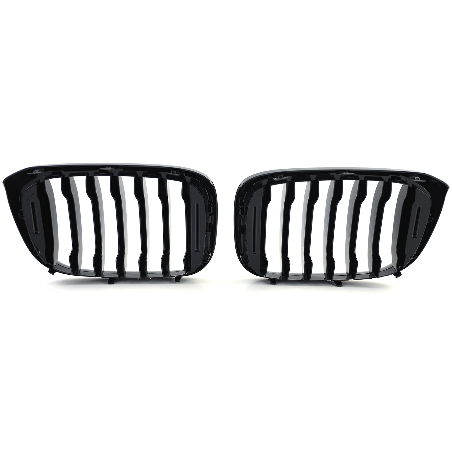 BMW X4 G02 black front grilles set (2018 to 2022)