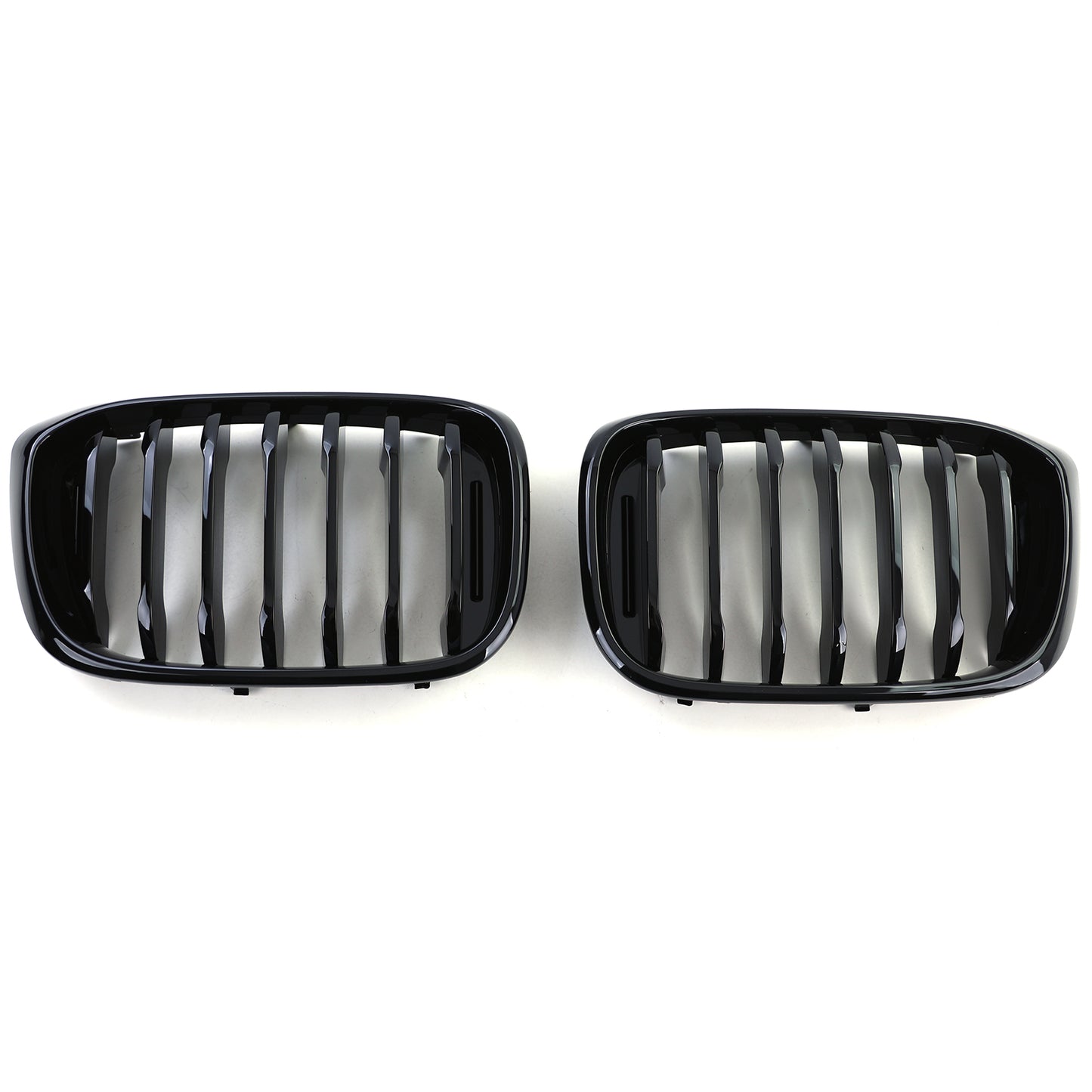 BMW X4 G02 black front grilles set (2018 to 2022)