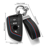 Silicone BMW Key Case & Key Chain – Soft Protective Key Fob Cover
