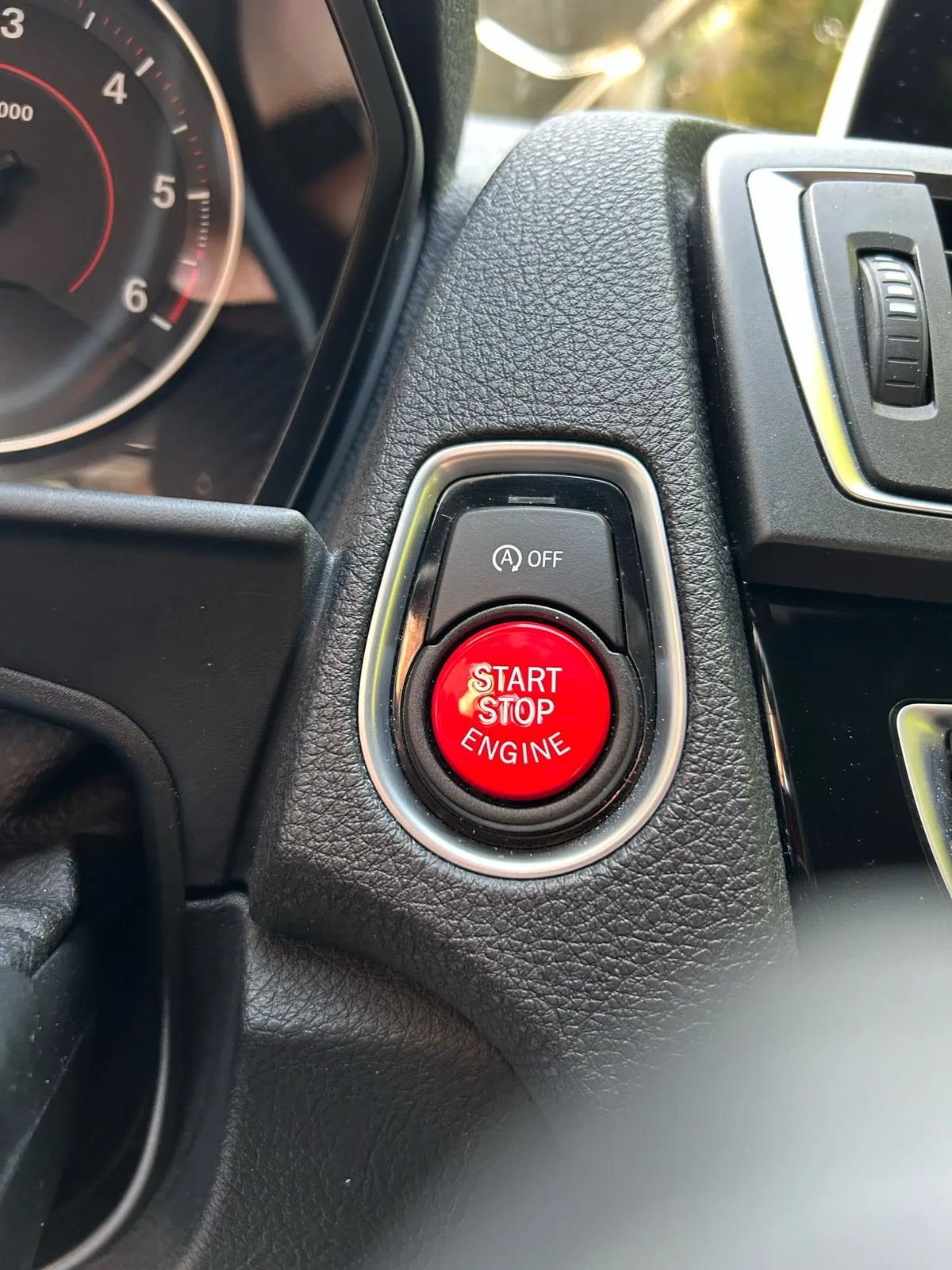 Start Stop & OFF Button Cover For BMW 1 Series F20 - 2011 to 2019 BMW > Replacement Buttons Euro Premium Parts