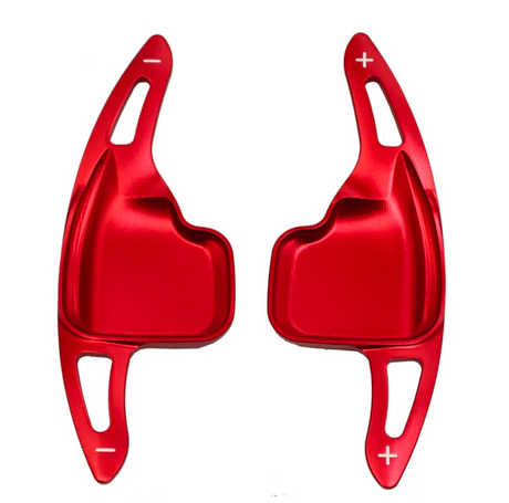 Aluminum Paddle Shifters for BMW 4 Series F32 (2013 to 2020) BMW Euro Premium Parts Paddle extensions Red