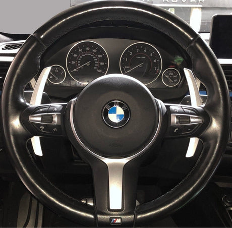 Aluminum Paddle Shifters for BMW F chassis (2012 to 2020) BMW Euro Premium Parts Silver