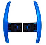 Aluminum Paddle Shifters for BMW X5 F15 (2013 to 2017) BMW Euro Premium Parts Steering wheel paddles Blue