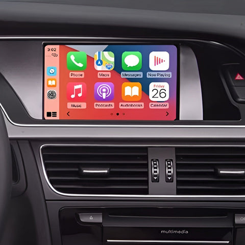 Apple Carplay/Android Auto retrofit kit for Audi A4 S4 RS4 B8 (2007 to