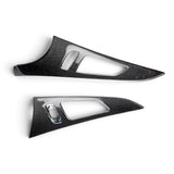 Versnellingspookknopbekleding van koolstofvezel voor Audi A4, S4 en RS4 B9 (2016 tot en met 2023)