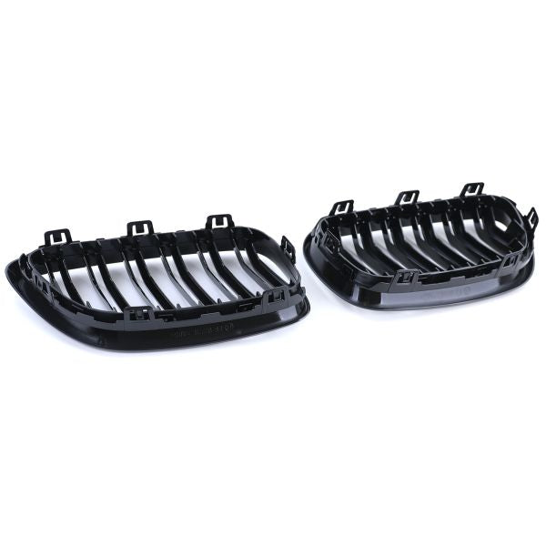 BMW 2 Series F22 black front kidney grilles (2014 to 2022) BMW Euro Premium Parts