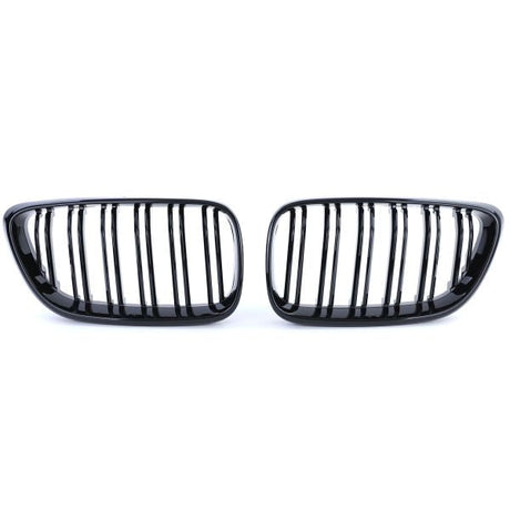 BMW 2 Series F22 black front kidney grilles (2014 to 2022) BMW Euro Premium Parts
