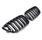 BMW 2 Series F22 black front kidney grilles (2014 to 2022) BMW Euro Premium Parts