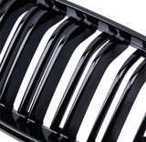 BMW 2 Series F22 black front kidney grilles (2014 to 2022) BMW Euro Premium Parts