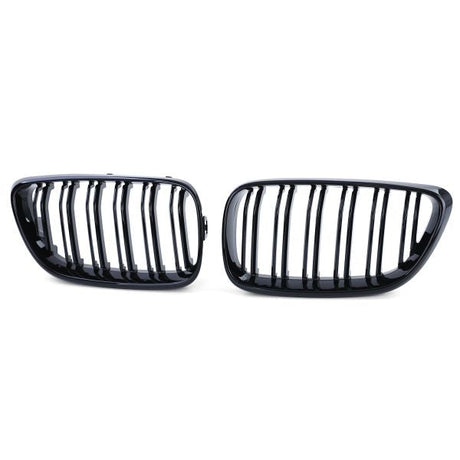 BMW 2 Series F22 black front kidney grilles (2014 to 2022) BMW Euro Premium Parts