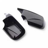 BMW 3 Series E46 glossy black mirror caps for BMW 3 Series E46 - 1998 to 2004 BMW Euro Premium Parts
