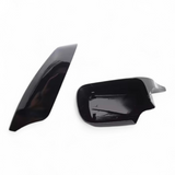 BMW 3 Series E46 glossy black mirror caps for BMW 3 Series E46 - 1998 to 2004 BMW Euro Premium Parts