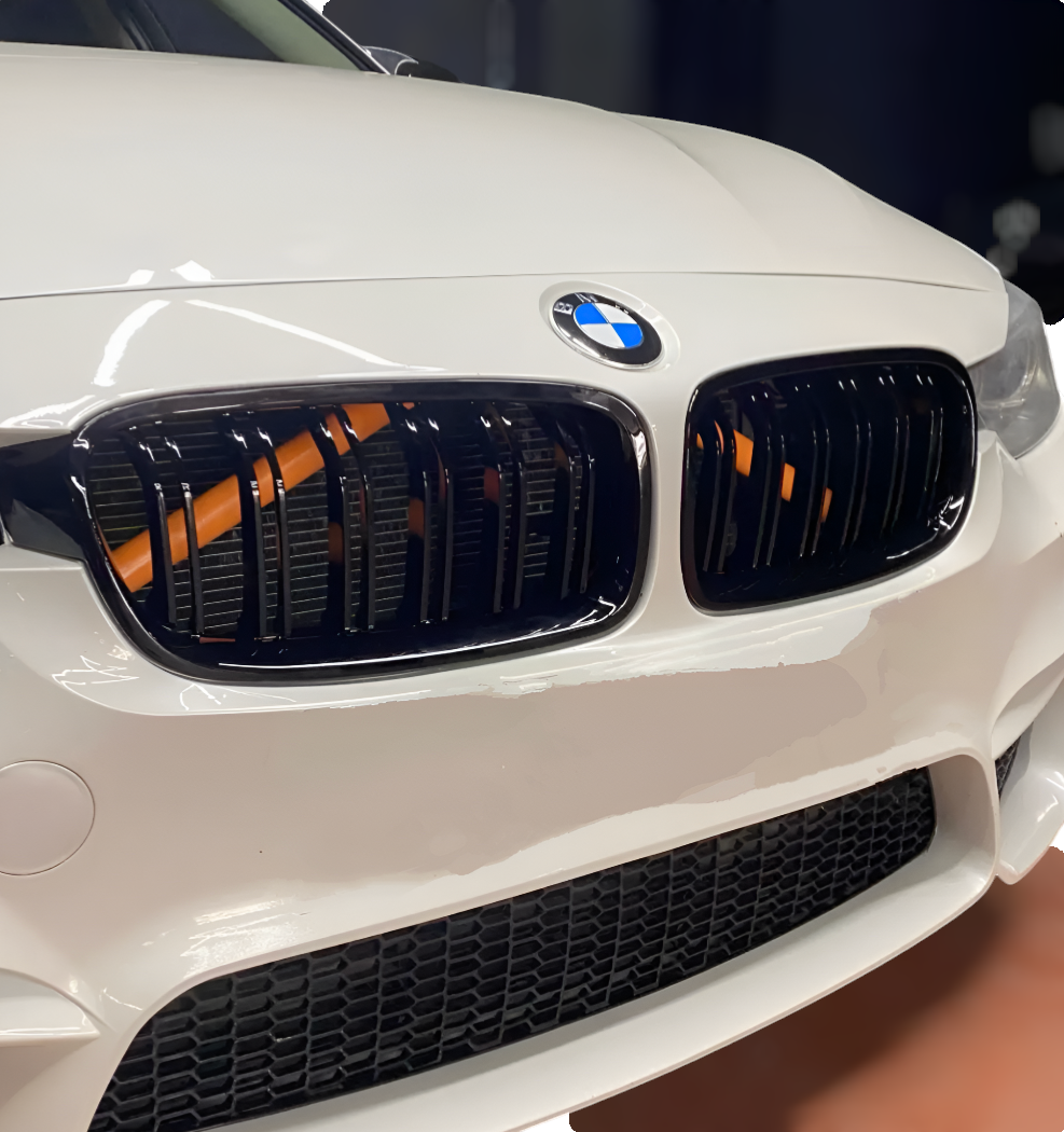 BMW 3 Series F30 Black Front Grilles (2011 to 2019) BMW Euro Premium Parts