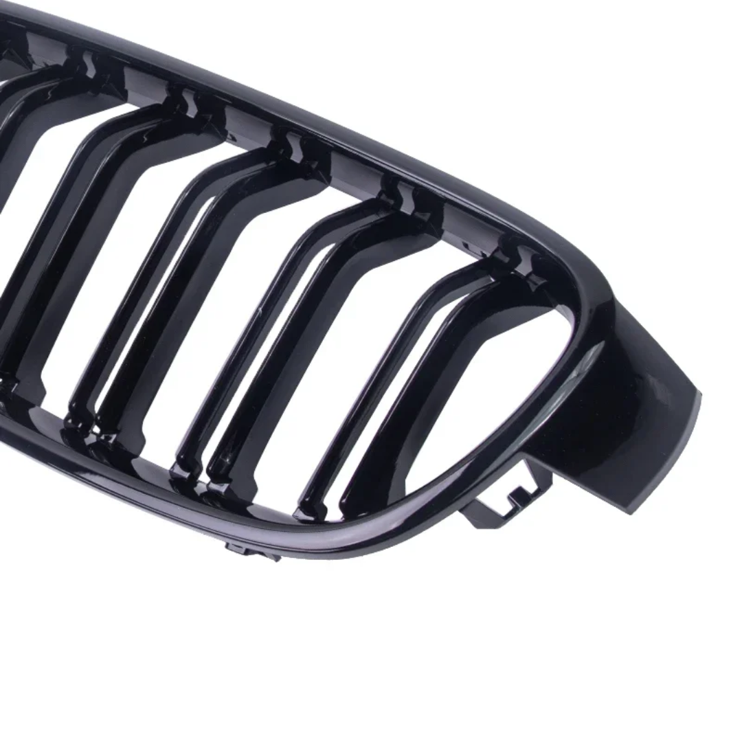 BMW 3 Series F30 Black Front Grilles (2011 to 2019) BMW Euro Premium Parts