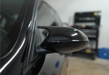 BMW M3-look Glossy Black Mirror Caps for BMW 3 Series E90 E91 E92 E93 - 2006 to 2012 BMW Euro Premium Parts Face-lift LCI (2010 to 2013)