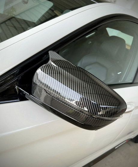 BMW M5 Competition Carbon-look Mirror Caps for BMW 5 Series G30 - 2018 to 2023 BMW Euro Premium Parts