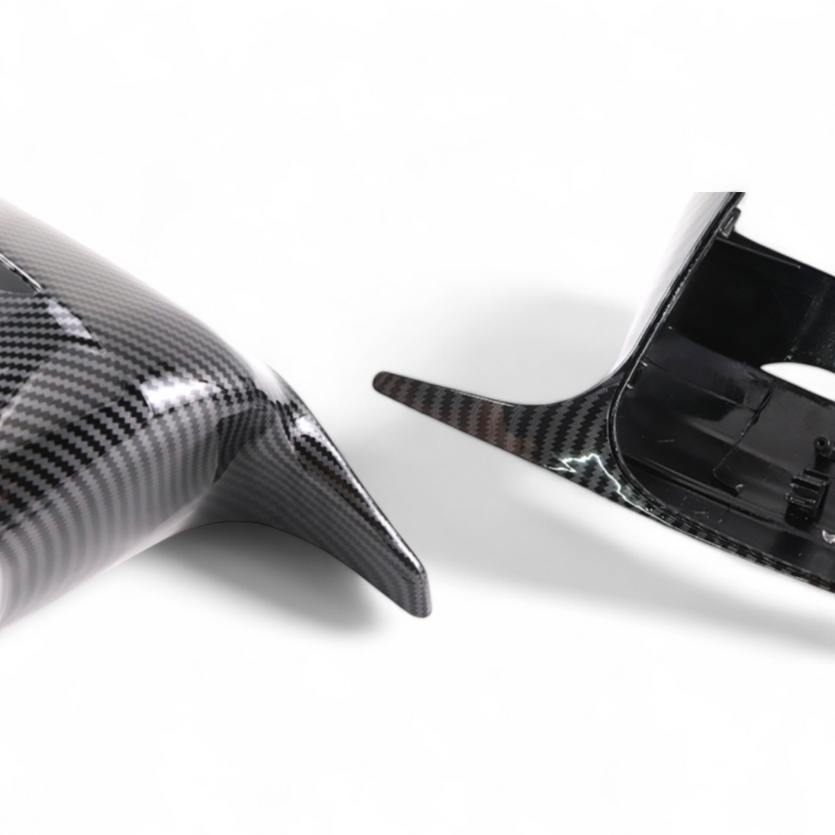 BMW M5 Competition Carbon-look Mirror Caps for BMW 5 Series G30 - 2018 to 2023 BMW Euro Premium Parts