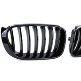 BMW X4 F26 black front grilles M-look (2014 to 2018) BMW Euro Premium Parts
